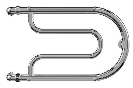 Фокстрот AISI 32х2 320х700 Полотенцесушитель  TERMINUS Нижний Новгород - фото 2